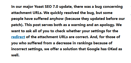 yoast seo bug plugin